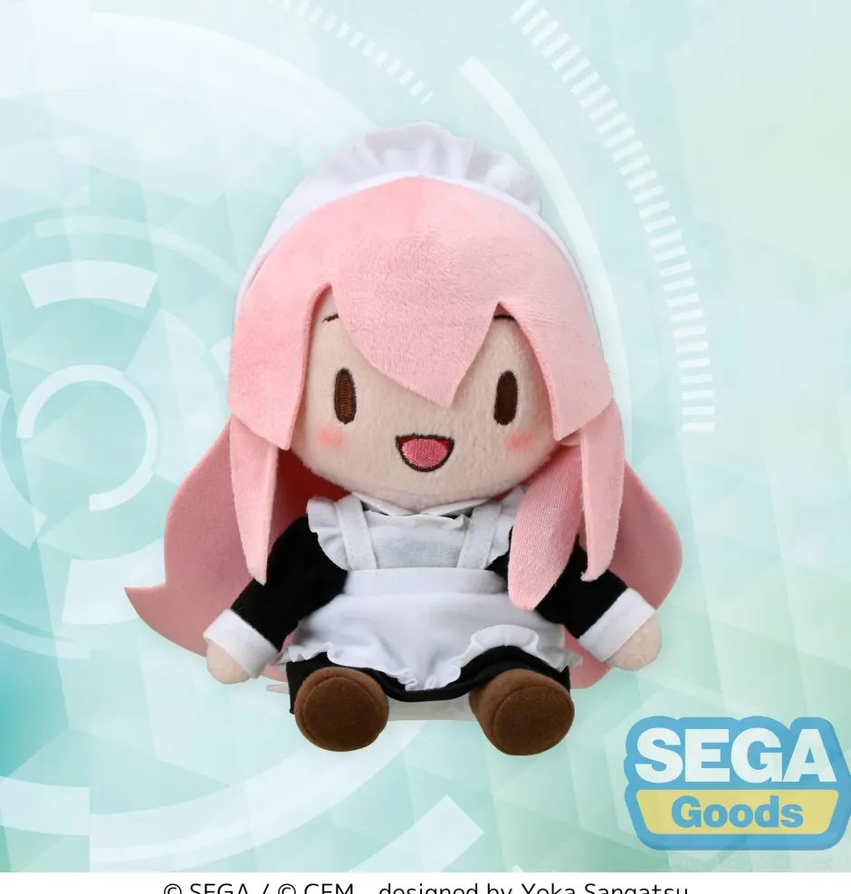 Small Plushies>Hatsune Miku: Project DIVA Arcade Future Tone Megurine Luka: Maid Ver. Fuwapuchi Mini Plushie EX
