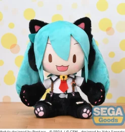 Big Plushies>Hatsune Miku: Project DIVA Arcade Future Tone Hatsune Miku: Kitty Cat Ver. Fuwapuchi Plushie LL