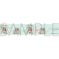 Hatsune Miku Pusheen Collaboration Masking Tape Sale