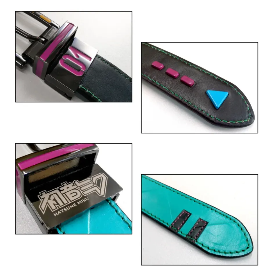 Other Accessories>Hatsune Miku Reversible Leather Belt w/ Bonus