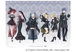 Hatsune Miku Series Fabric Poster Wizard Outlet