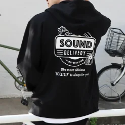 Hatsune Miku Sound Delivery Zip-Up Hoodie