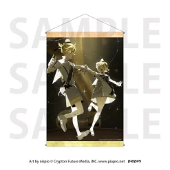 Hatsune Miku Symphony Collaboration Cafe After Party in Yokohama B2 Tapestry Kagamine Rin & Kagamine Len