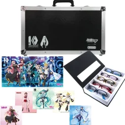 Hatsune Miku 10th Anniversary Computer Glasses Set New