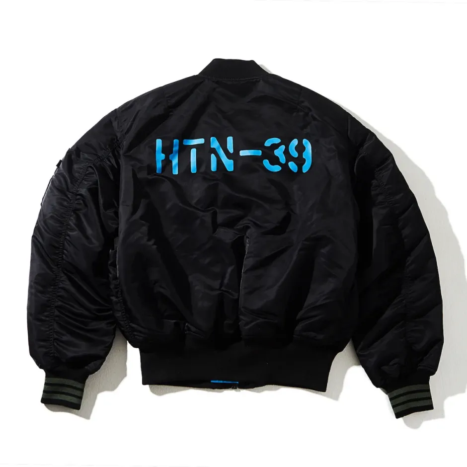 Jackets & Hoodies>Hatsune Miku x ALPHA INDUSTRIES: LAM Rock Singer Ver. Limited MA-1 Jacket