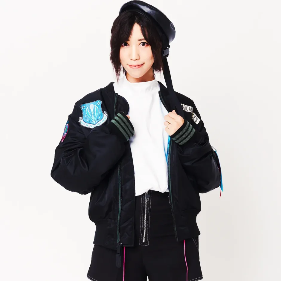 Jackets & Hoodies>Hatsune Miku x ALPHA INDUSTRIES: LAM Rock Singer Ver. Limited MA-1 Jacket