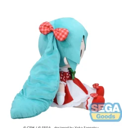 Hatsune Miku x Love and Berry Dress Up and Dance! Hatsune Miku: Lovely Strawberry Ver. Fuwapuchi Plushie LL Clearance