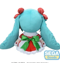 Hatsune Miku x Love and Berry Dress Up and Dance! Hatsune Miku: Lovely Strawberry Ver. Fuwapuchi Plushie LL Clearance