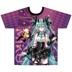 Tops>Hatsune Miku x Rascal the Raccoon 2023 Full Graphic T-Shirt