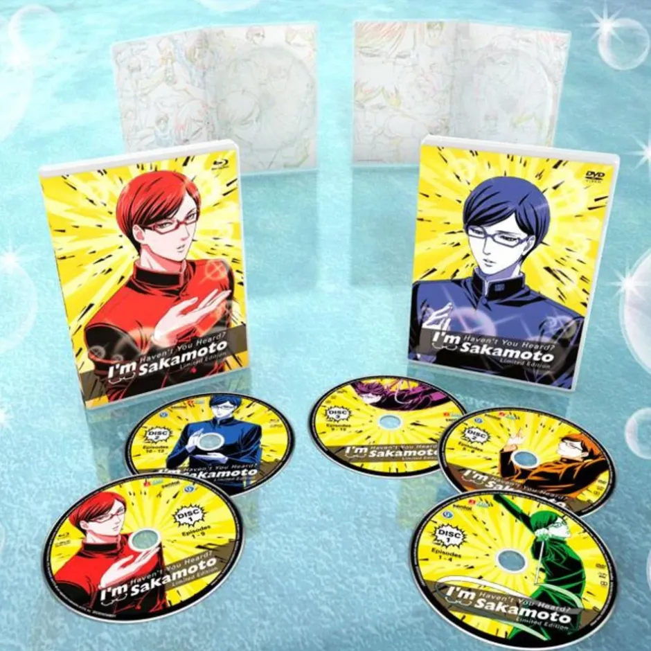 Anime Dvd/Blu-Ray>Haven't You Heard? I'm Sakamoto Premium Edition Box Set Blu-ray/DVD Combo Pack