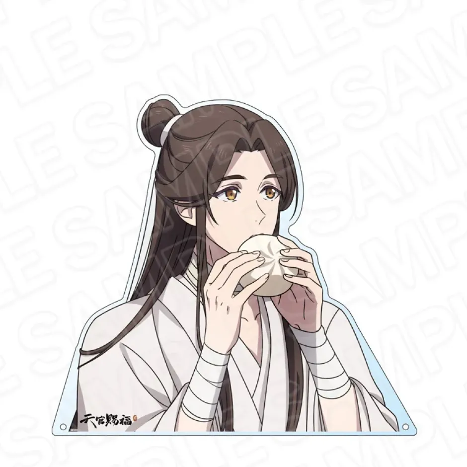 Acrylic Art Boards>Heaven Official's Blessing Season 2 Extra Large Die-Cut Acrylic Board Xie Lian: Eating Around Ver.