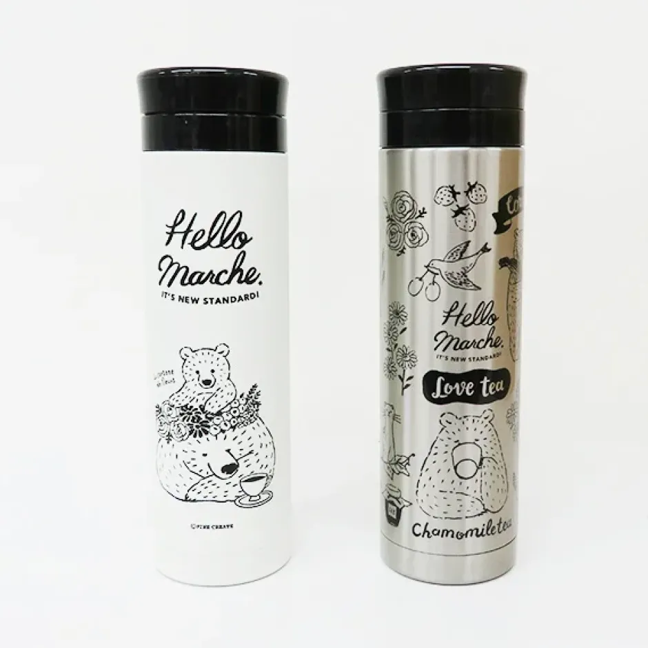 Tumblers>Hello Marche Botanical Series Stainless Steel Bottle