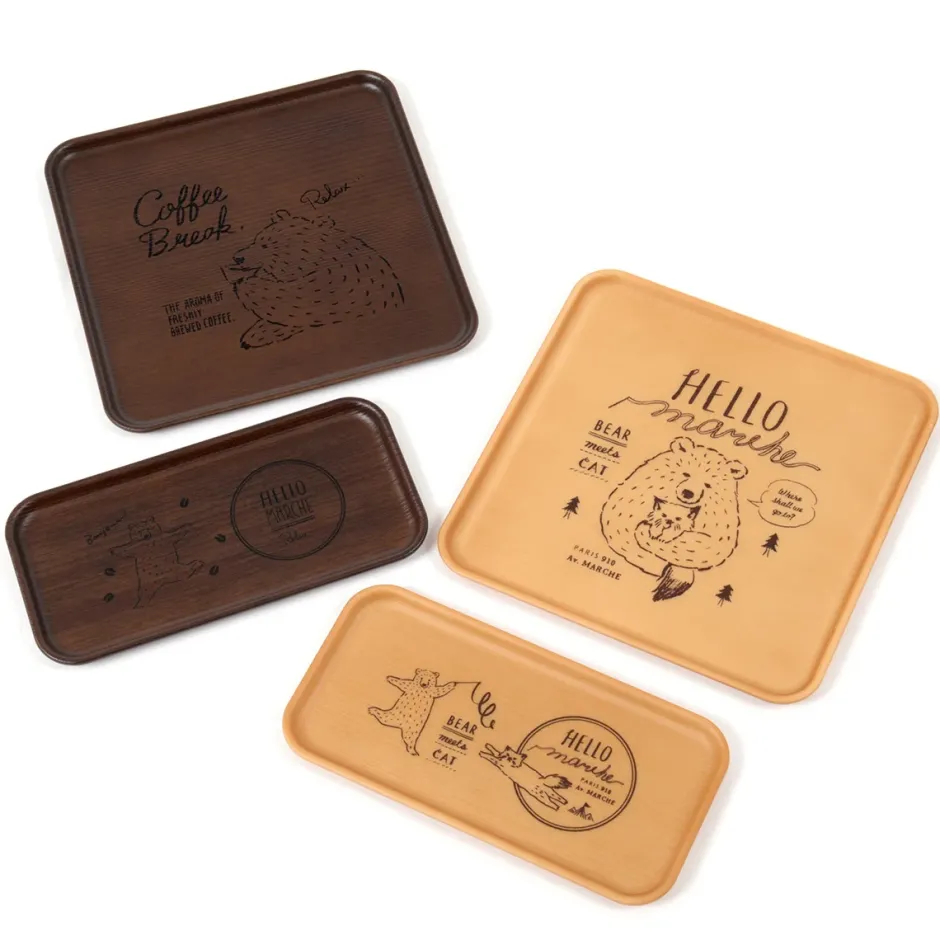 Dishware|Cookware & Kitchen Tools>Hello Marche Wood-Style Kitchen Goods Series