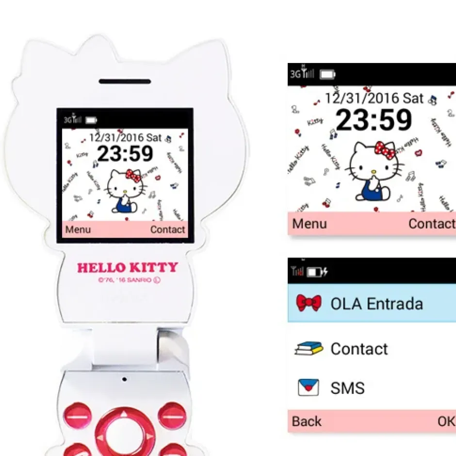 Gadgets>Hello Kitty Figurine Phone