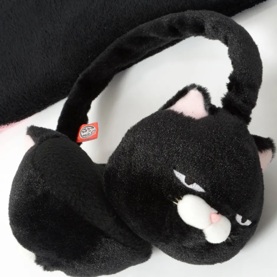 Blankets>Hige Manjyu Kuromame the Grumpy Black Cat Set