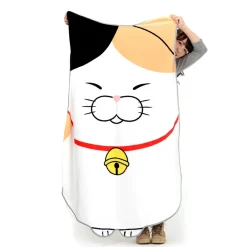 Hige Manjyu Diecut Cat Blankets Clearance