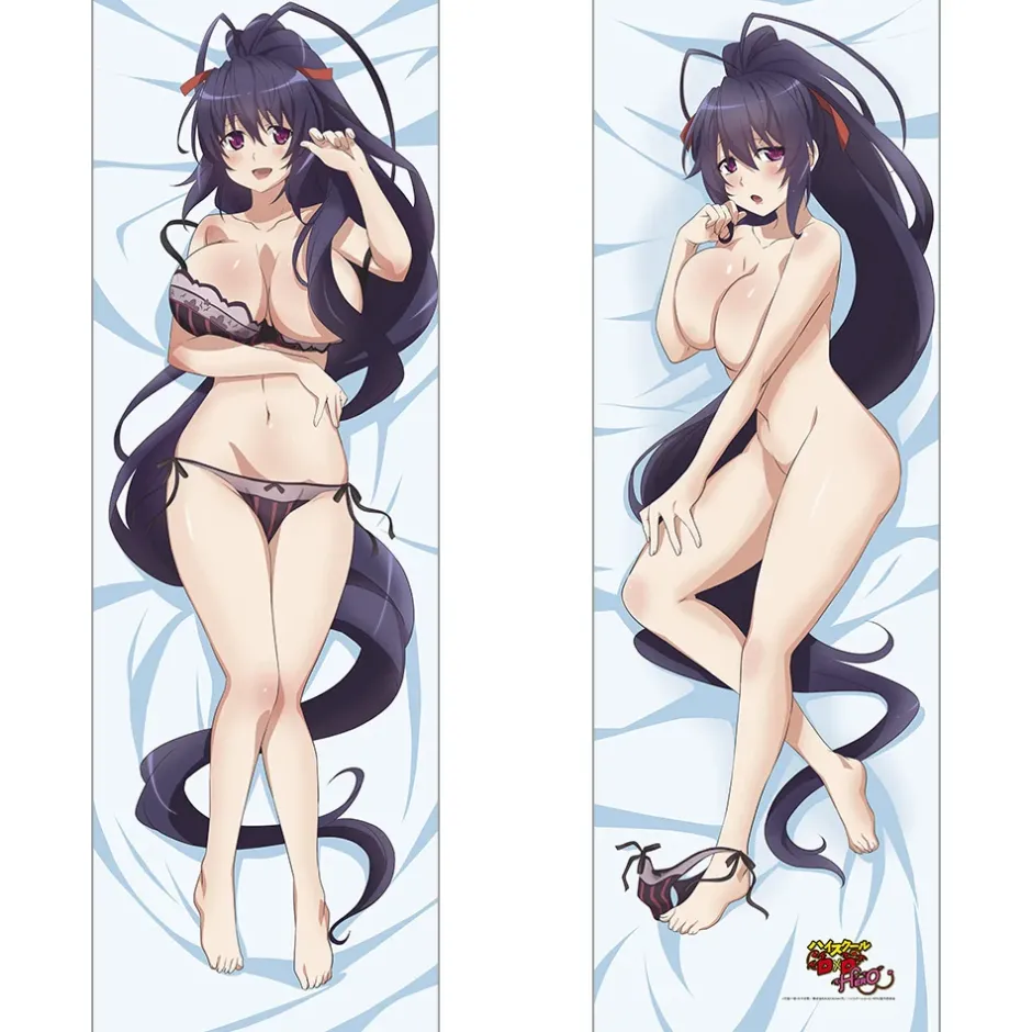 Cushions>High School DxD Hero 2-way Tricot Dakimakura Pillow Cover Akeno Himejima