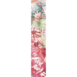 Towels>Hirosaki Neputa 300th Anniversary Festival x Hatsune Miku Art by Daidou Long Towel