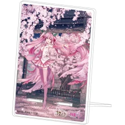 Acrylic Art Boards>Hirosaki Cherry Blossom Festival 2022 x Sakura Miku Acrylic Stand