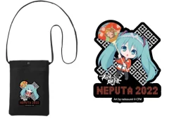 Hirosaki Neputa 300th Anniversary Festival x Hatsune Miku Art by nekosumi Festival Pouch Discount