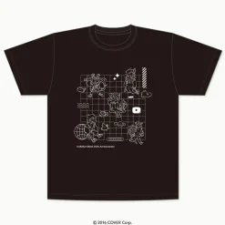 Exclusives|Tops>hololive Meet 2024 Deformed Illustration T-shirt