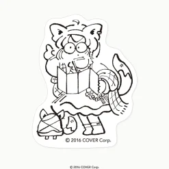 Exclusives>hololive Meet 2024 Die-Cut Magnet - Shirakami Fubuki