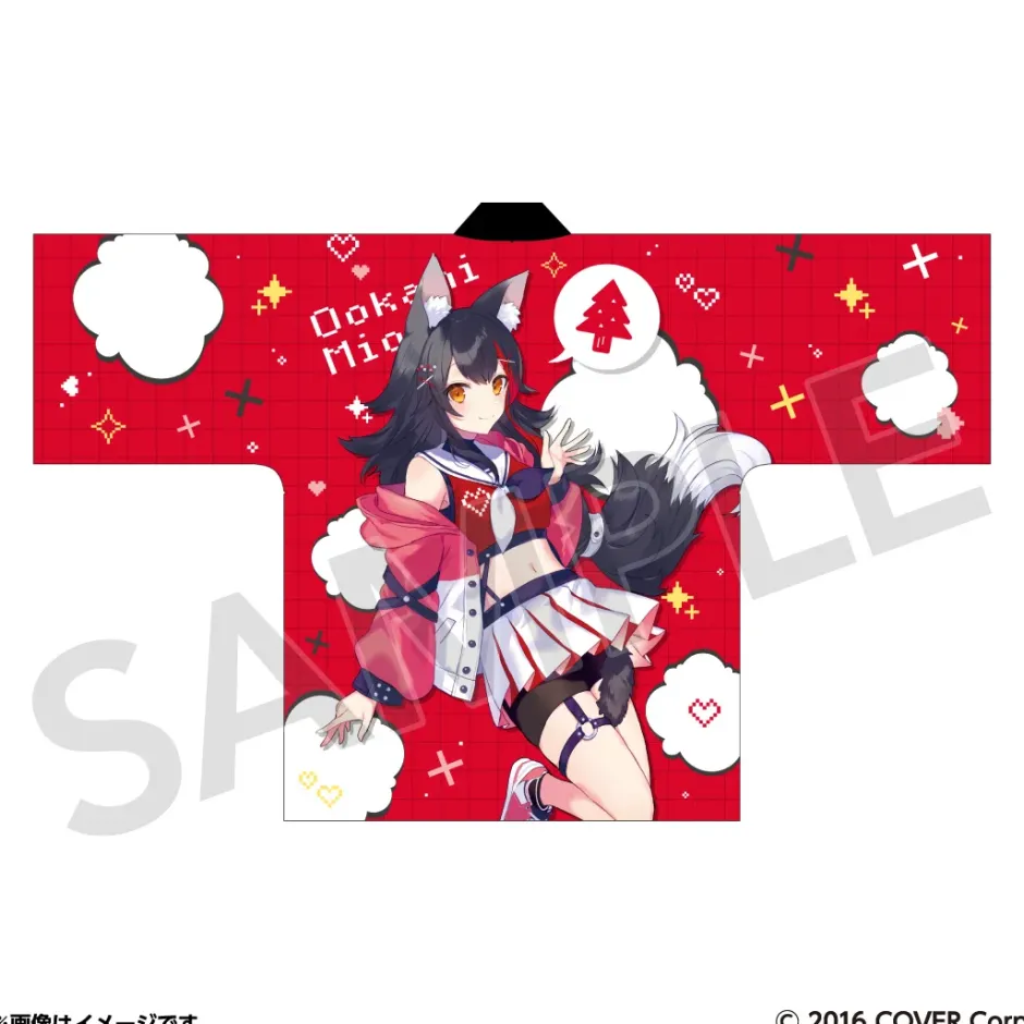 Jackets & Hoodies>hololive GAMERS fes. Cho-Cho-Cho-Cho GAMERS Happi Coat Ookami Mio