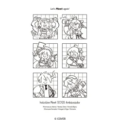 hololive Meet 2025 Deformed Illustration T-shirts Online