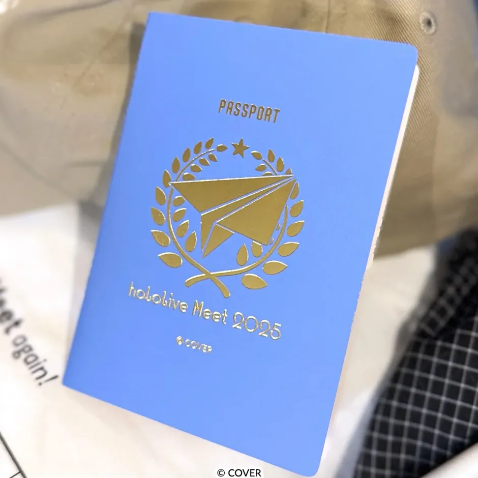 Notebooks & Memo Pads>hololive Meet 2025 Passport-style Notebook