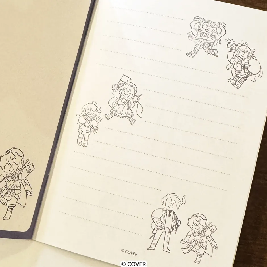 Notebooks & Memo Pads>hololive Meet 2025 Passport-style Notebook