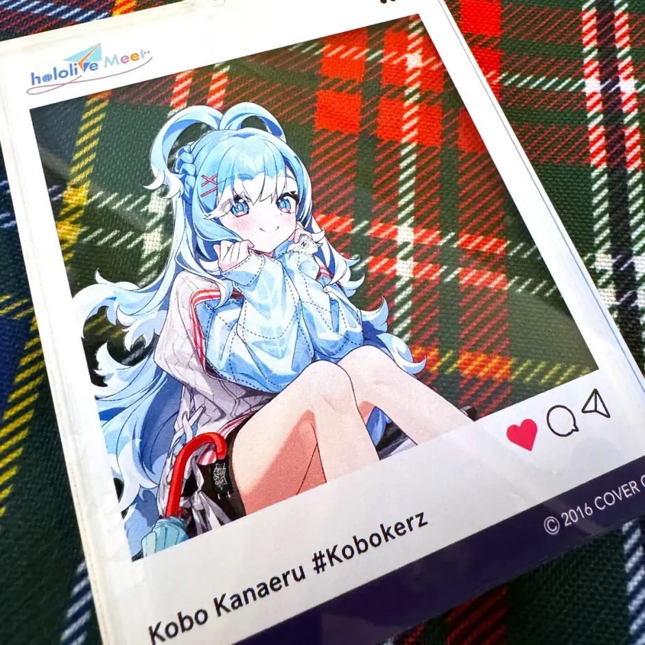hololive Meet 2024 Social Media Style Acrylic Keychain - Kobo Kanaeru Clearance