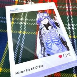 hololive Meet 2024 Social Media Style Acrylic Keychain - Minase Rio Outlet