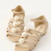 Honey Salon Big Pearl Sandals (Beige) Outlet