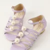 Honey Salon Big Pearl Sandals (Lavender) Discount