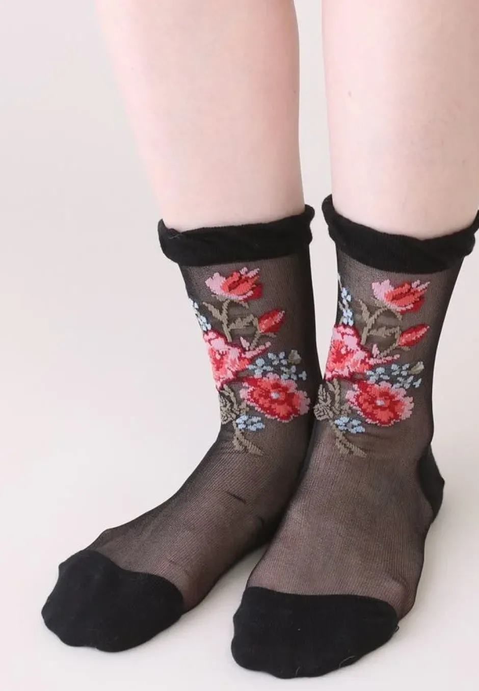 Footwear>Honey Salon Bouquet Socks