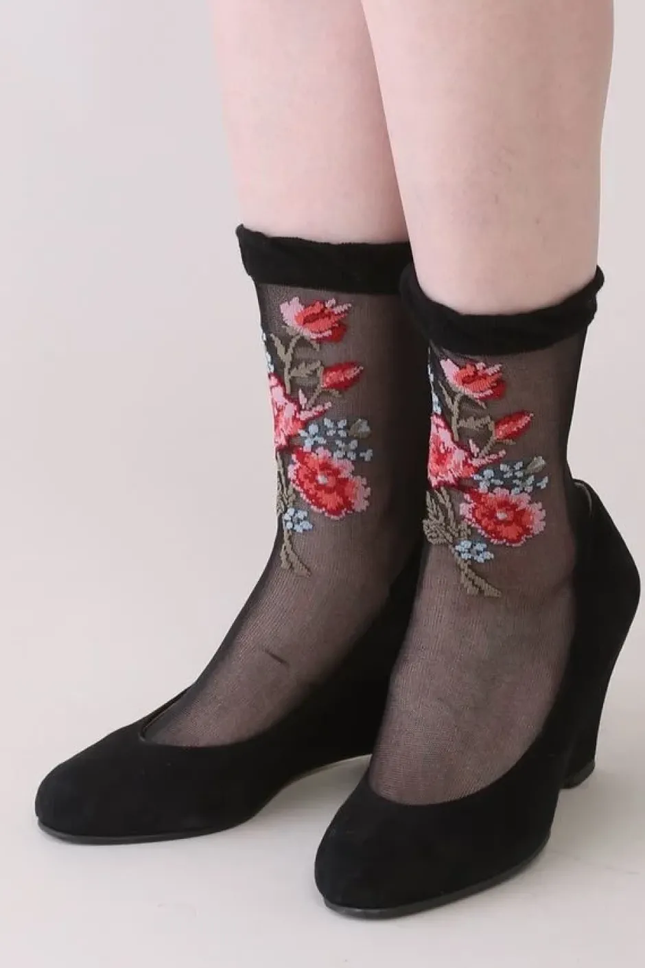 Footwear>Honey Salon Bouquet Socks