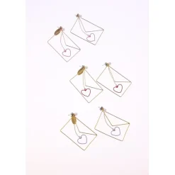 Honey Salon Love Letter Earrings Outlet