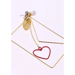 Honey Salon Love Letter Earrings Outlet