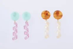 Honey Salon Spiral Earrings New
