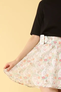 Honey Salon Vintage Tulip Sukapan Skirt Online