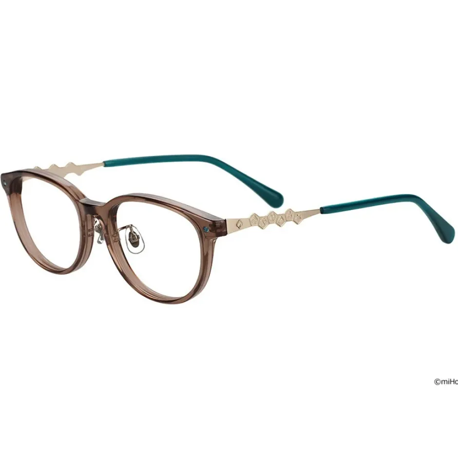 Honkai: Star Rail Collaboration Aventurine Model Glass Frame w/ Original Eyeglass Case & Cleaning Cloth Set Outlet