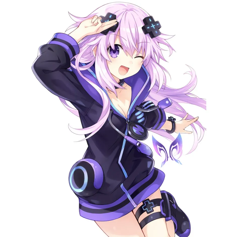 Anime Dvd/Blu-Ray>Hyperdimension Neptunia -Festival Full of Nep Nep- Blu-ray First Limited Edition w/ Dimensional Traveler Neptune: Generator Unit Ver. 1/7 Scale Figure & Shooting Game Top Nep