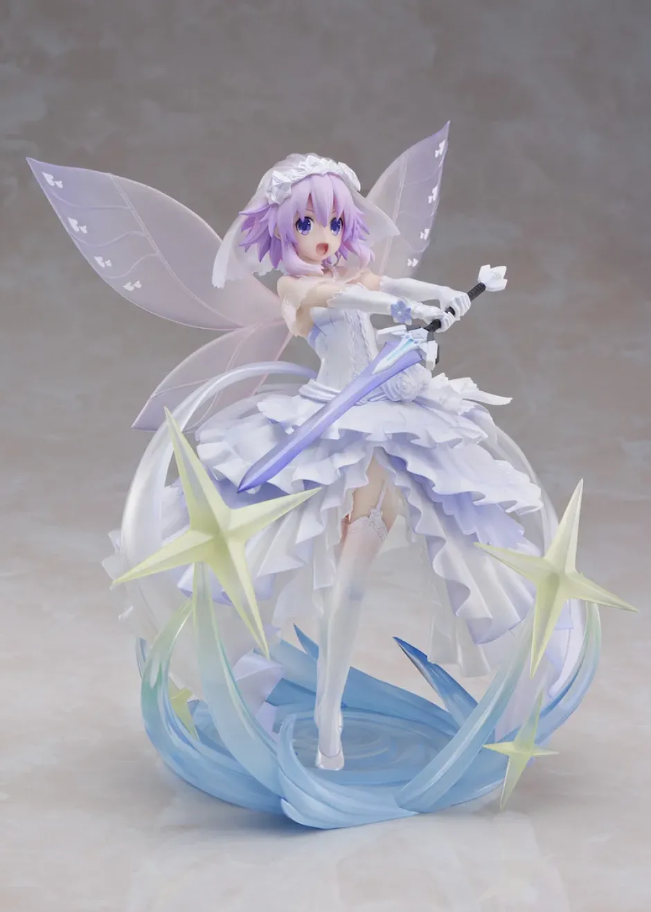 Anime Dvd/Blu-Ray>Hyperdimension Neptunia: Hidamari no Little Purple Blu-ray First Limited Edition w/ Neptunia Little Purple Ver. 1/7 Scale Figure