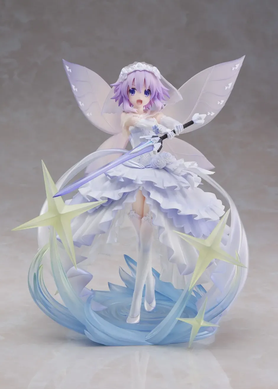 Anime Dvd/Blu-Ray>Hyperdimension Neptunia: Hidamari no Little Purple Blu-ray First Limited Edition w/ Neptunia Little Purple Ver. 1/7 Scale Figure