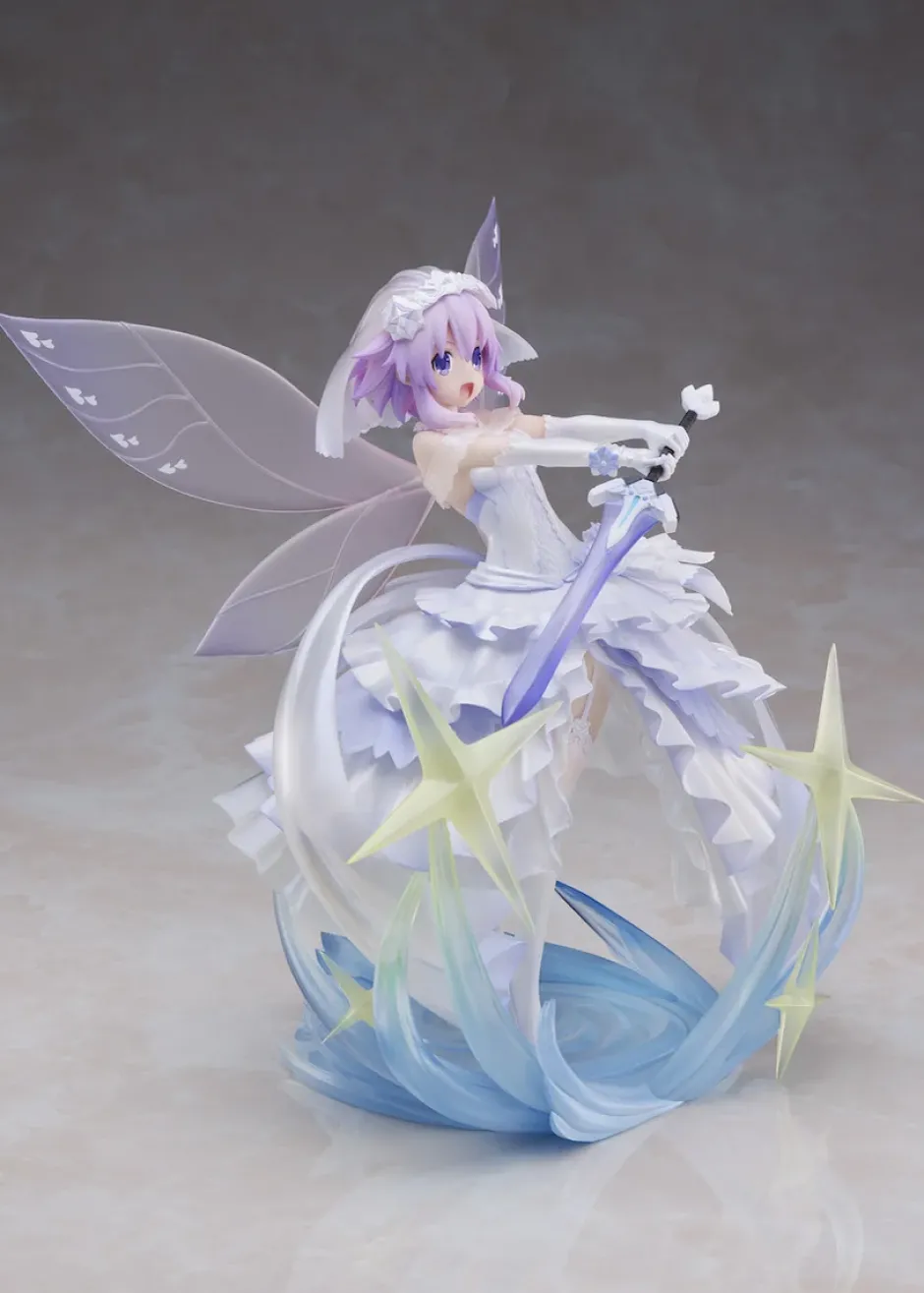 Anime Dvd/Blu-Ray>Hyperdimension Neptunia: Hidamari no Little Purple Blu-ray First Limited Edition w/ Neptunia Little Purple Ver. 1/7 Scale Figure