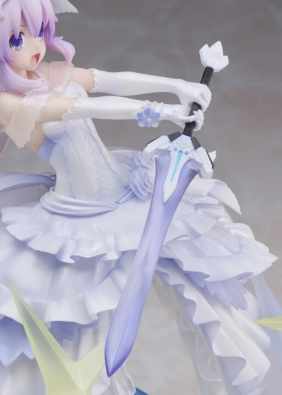 Anime Dvd/Blu-Ray>Hyperdimension Neptunia: Hidamari no Little Purple Blu-ray First Limited Edition w/ Neptunia Little Purple Ver. 1/7 Scale Figure