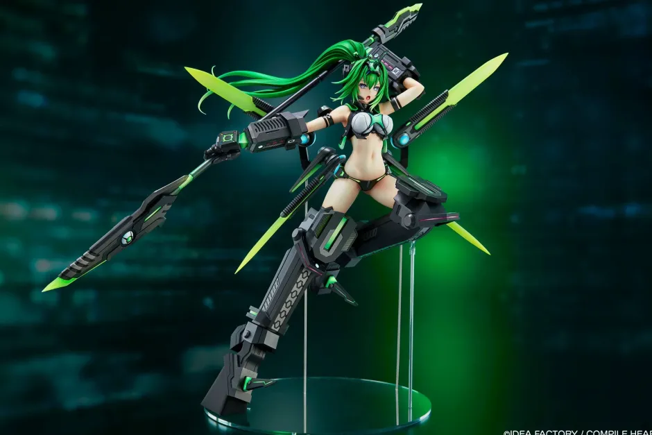 Hyperdimension Neptunia VII Next Green 1/7 Scale Figure New