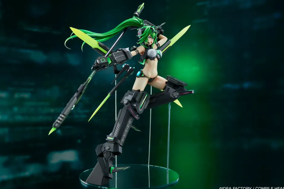 Hyperdimension Neptunia VII Next Green 1/7 Scale Figure New