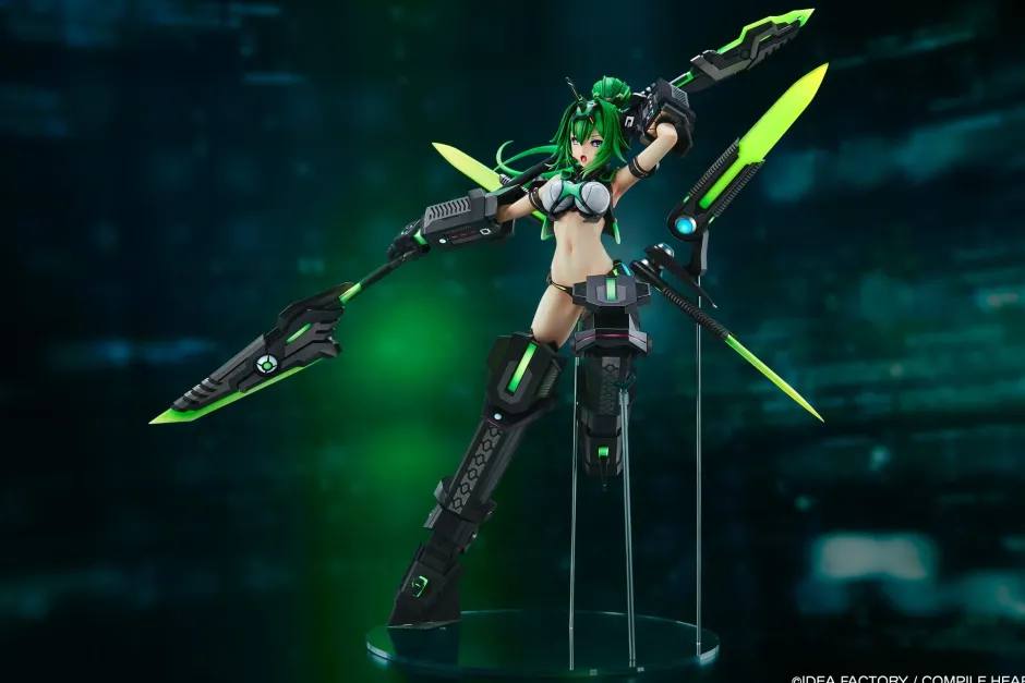 Hyperdimension Neptunia VII Next Green 1/7 Scale Figure New