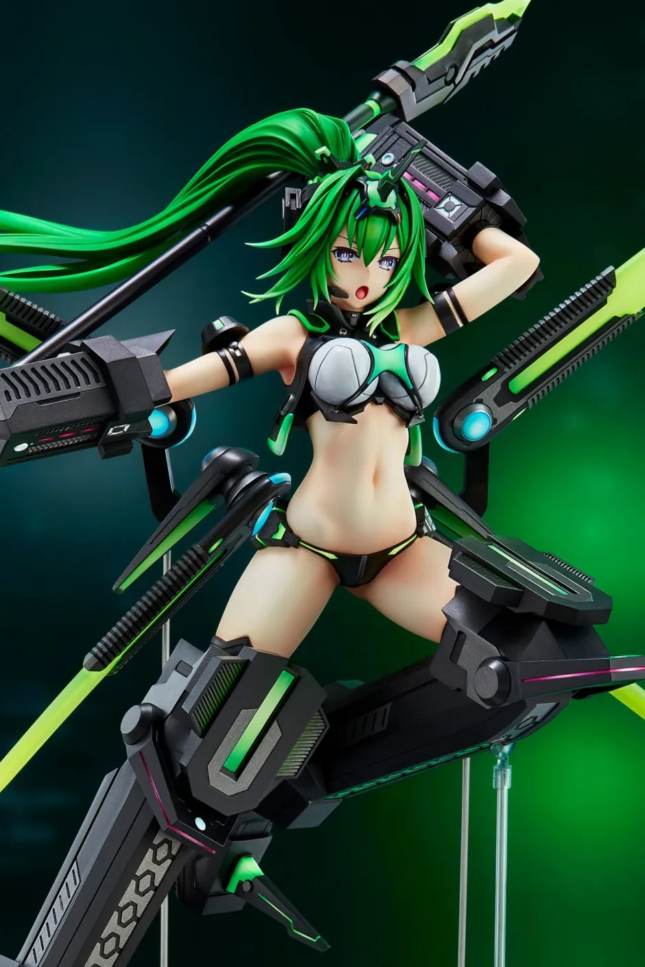 Hyperdimension Neptunia VII Next Green 1/7 Scale Figure New